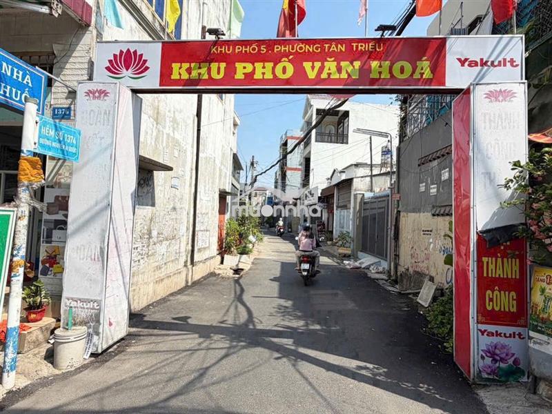 Bán đất thổ cư p tân phong ( tân triều  ) ngay cv b5 107m2 giá 3tỷ980