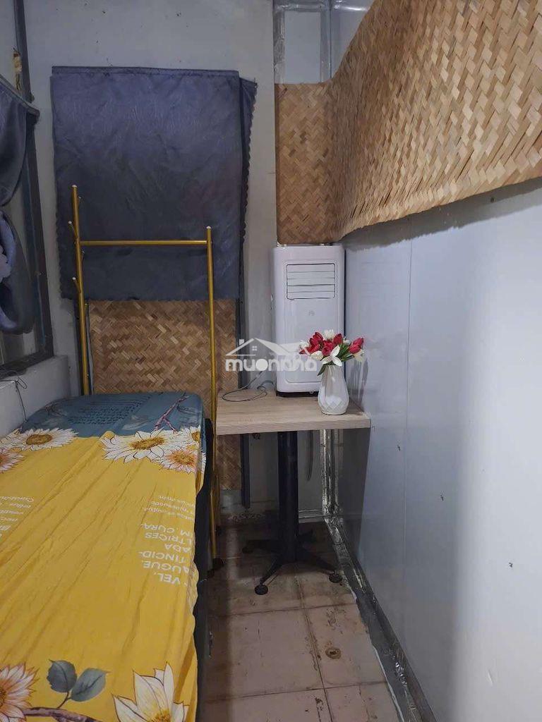 Phòng studio full nội thất máy lạnh 