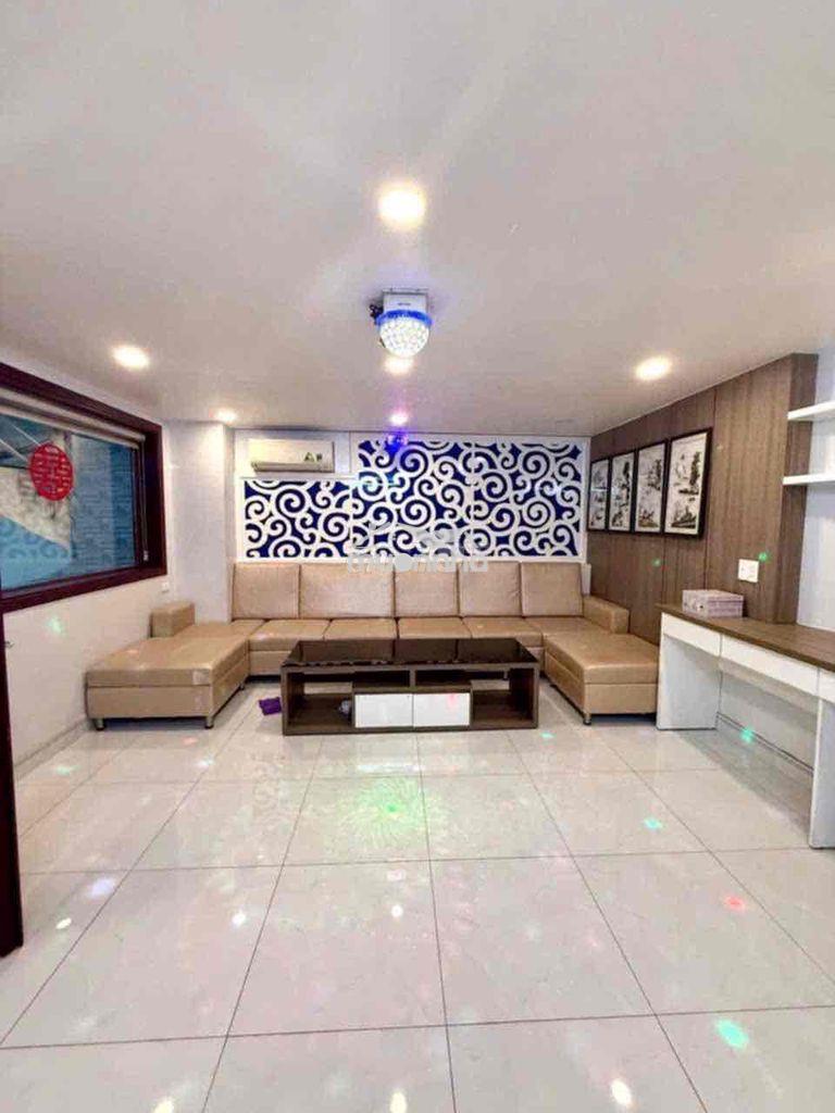 Cho thuê nhà hxh 575 cách mạng tháng 8 p15 q10 5x15m 5t 5p 28tr full n - 4