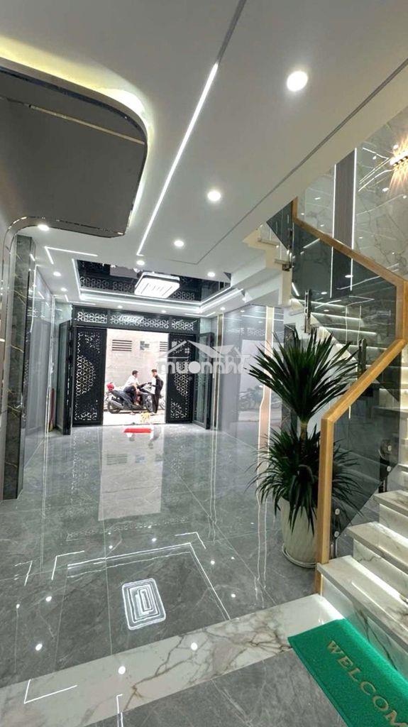 Siêu phẩm tân thới nhất q12 nhà mới 5 tầng full nội thất gara ô tô – - 2