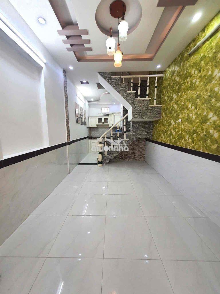 Nhà bán đường thạnh lộc 41, dt3x9m, hẻm xe hơi - 2