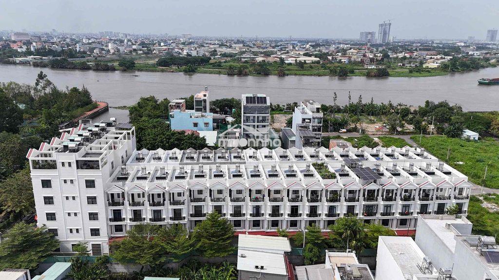 Ở đây có 😍😍😍nhà ven sông sài gòn 4x14m khu đồng bộ kề vạn phúc và ql13 - 4
