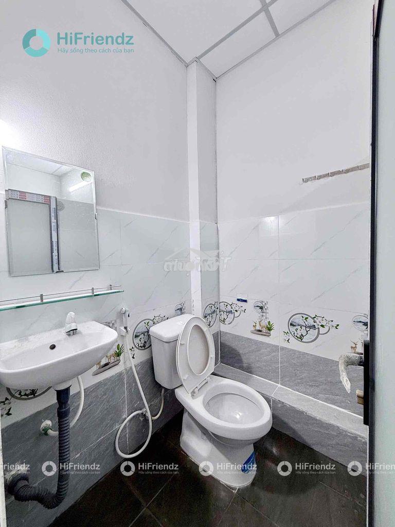 Phòng gác mới 100% ngay trung tâm phú nhuận sẵn máy lạnh tủ đồ - 3