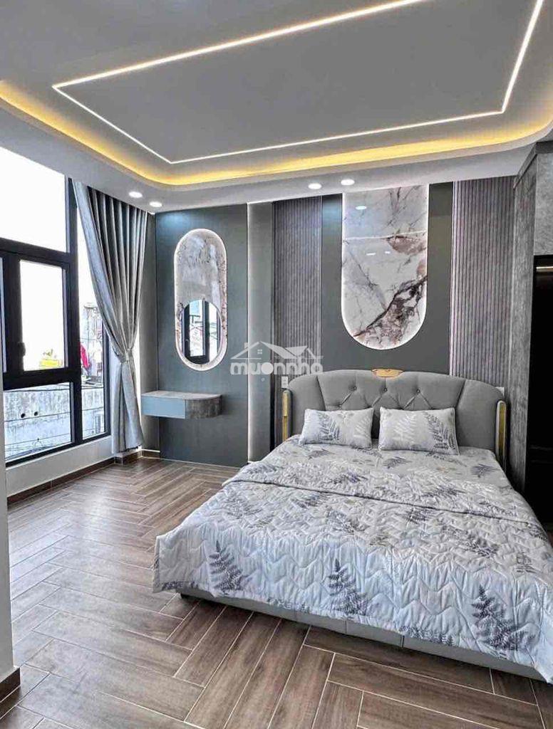 Bán nhà mới giá rẻ hẻm xe hơi 3 tầng ngay vành đai 2 linh đông thủ đức - 3
