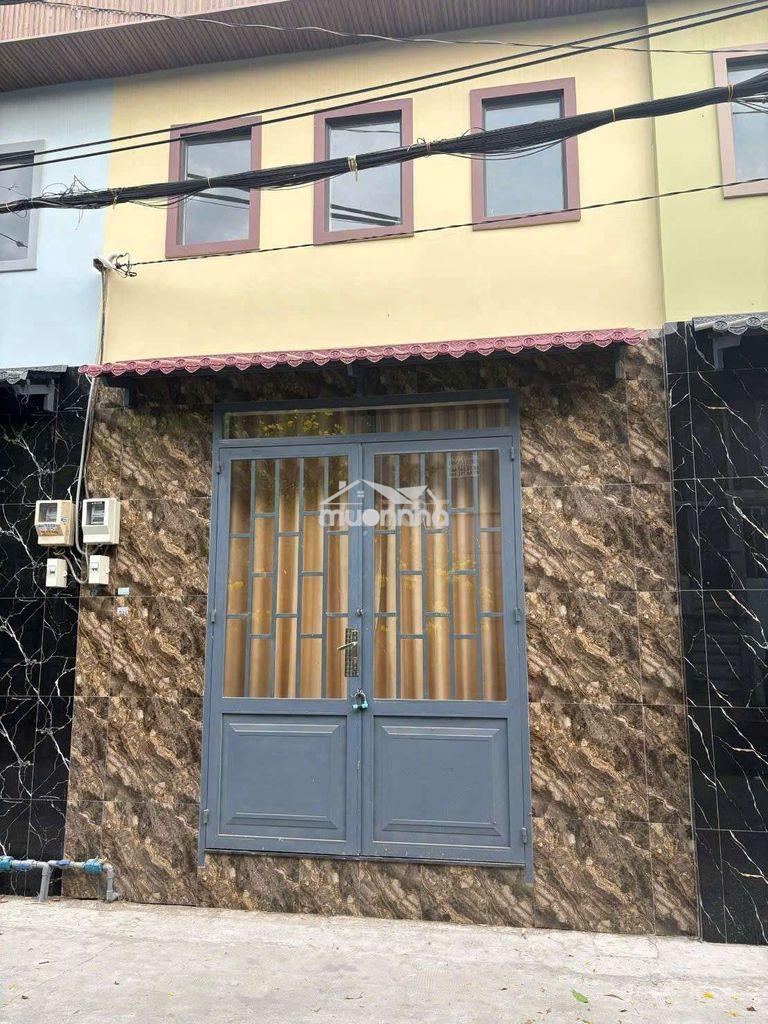 Bán  nhà đường phạm hùng c4 dt.3m6×10m, 1lững 2phòng hẽm xe hơi xe tải
