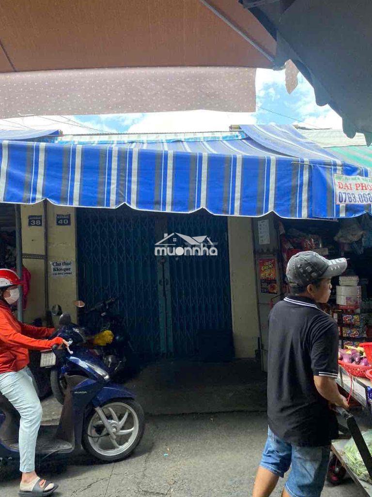 Cho thuê kios chợ trần hữu trang - 2