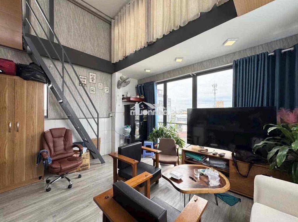 Cho thuê duplex - ban công - full nội thất ngay toà nhà viettel - 4