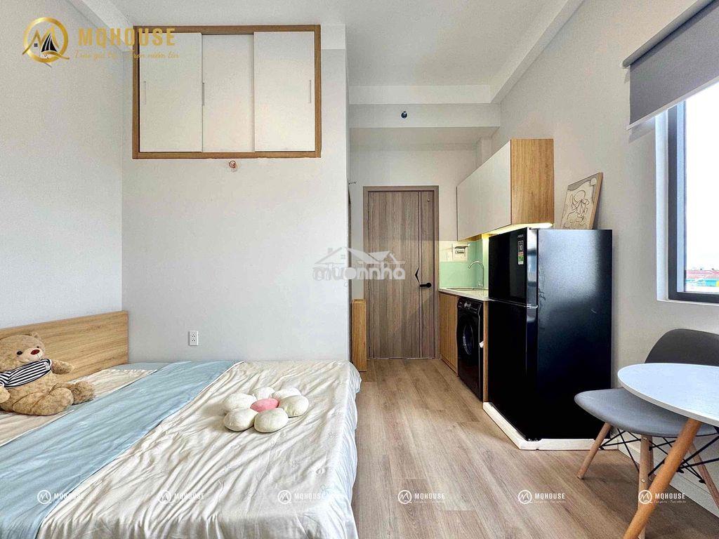 Căn hộ ban công full nội thất mới xây ngay hậu giang -nguyễn văn luông - 3