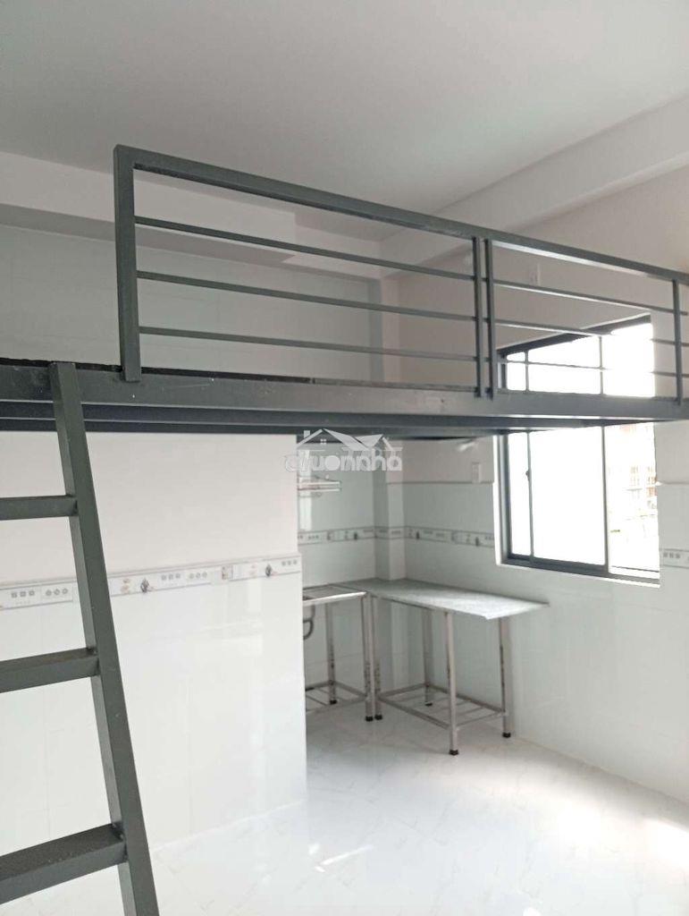 Cho thuê phòng trọ mới xây, có gác xép máy lạnh nguyễn thái sơn f5 gv
