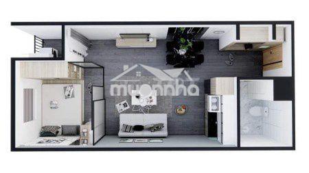 Căn hộ 39m2 dưới 1 tỷ ngay vincom dĩ an tphcm - 2