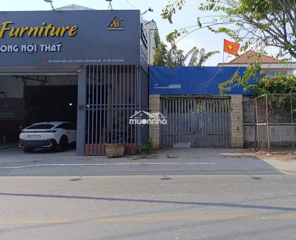 Cho thuê nhà + đất phạm hữu lầu – nhà 1 trệt 1 lầu – đất rộng 1.000m2 - 3