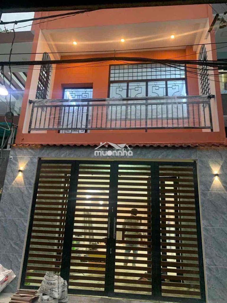 Nhà hẻm 4m luỹ bán bích.dt:4.2 x 16 trệt lầu 2pn 2wc
