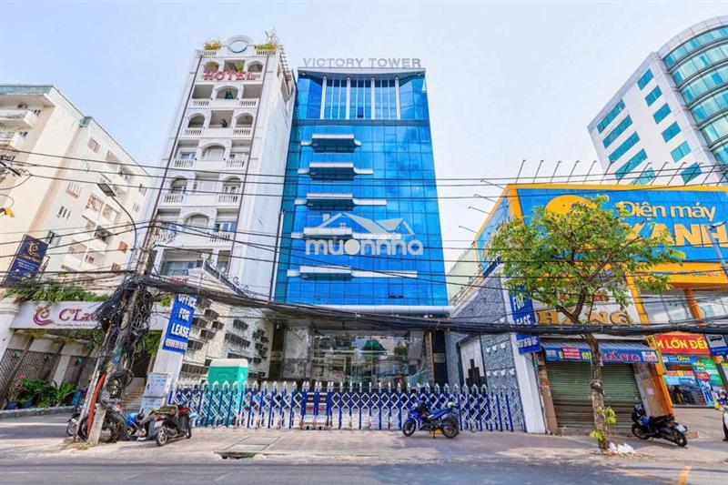 Cho thuê vp 376m2 cmt8 cơ sở vật chất hạng b giá hạng c, trần cao 3m6