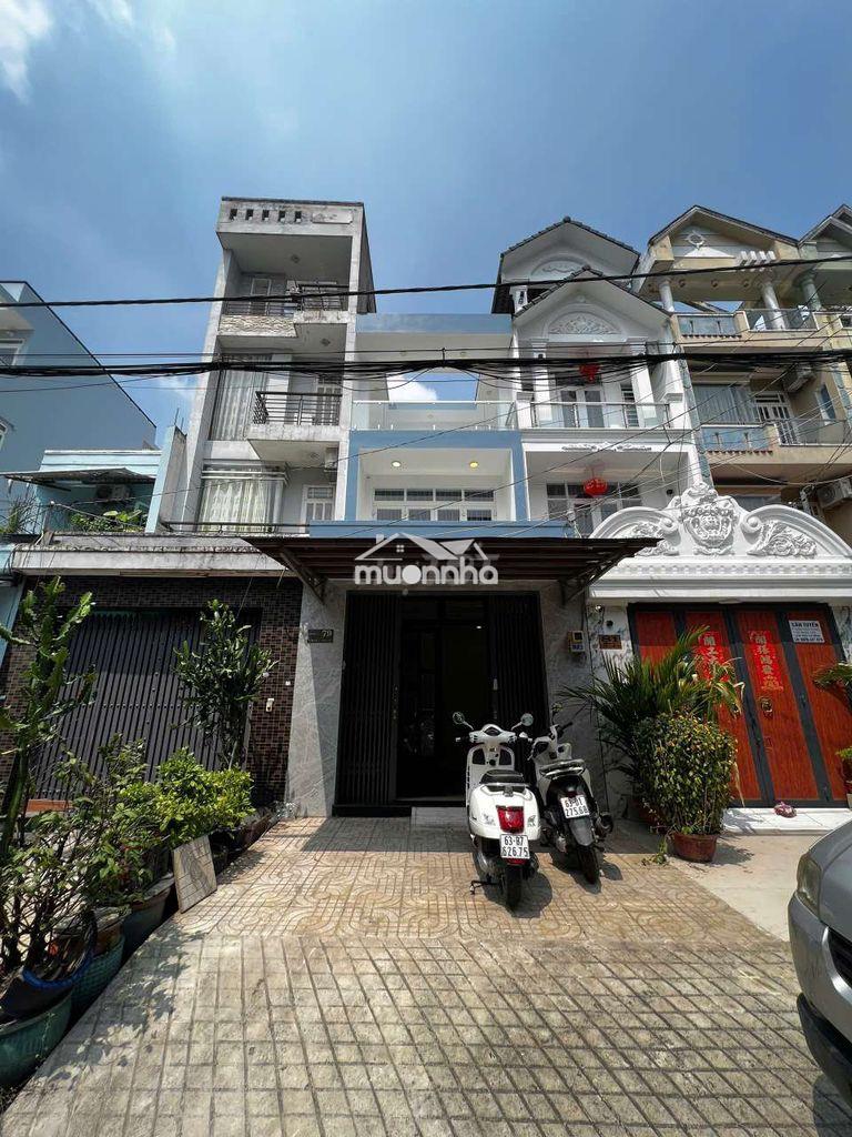Cho thuê nhà mtnb khu tên lửa dt 4*18m