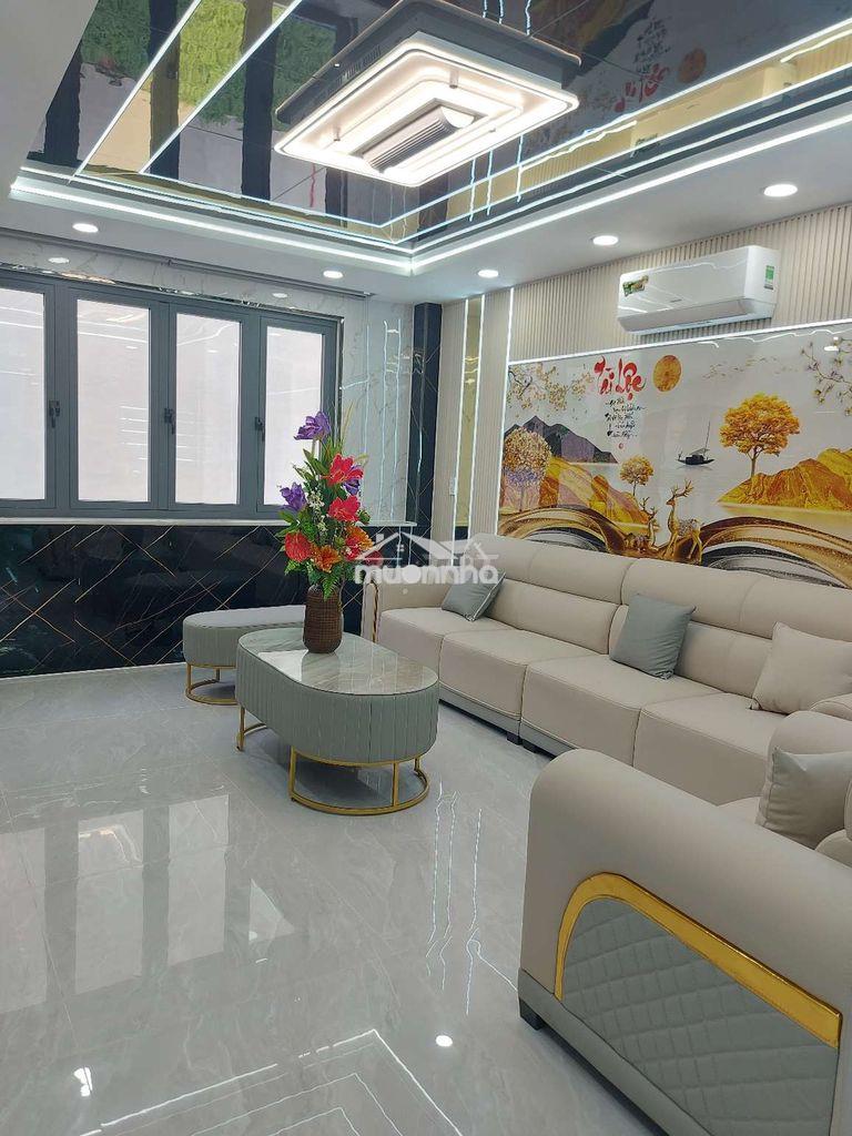 Chủ nhiệt bán trong tuần. 66m2. 5 tầng. lê thị riêng. quận 12. chỉ 6.5 - 3