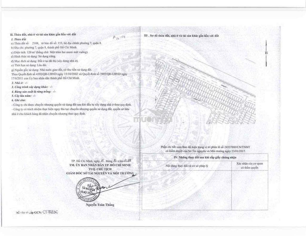 Bán đất kdc phú lợi q.8 - 3