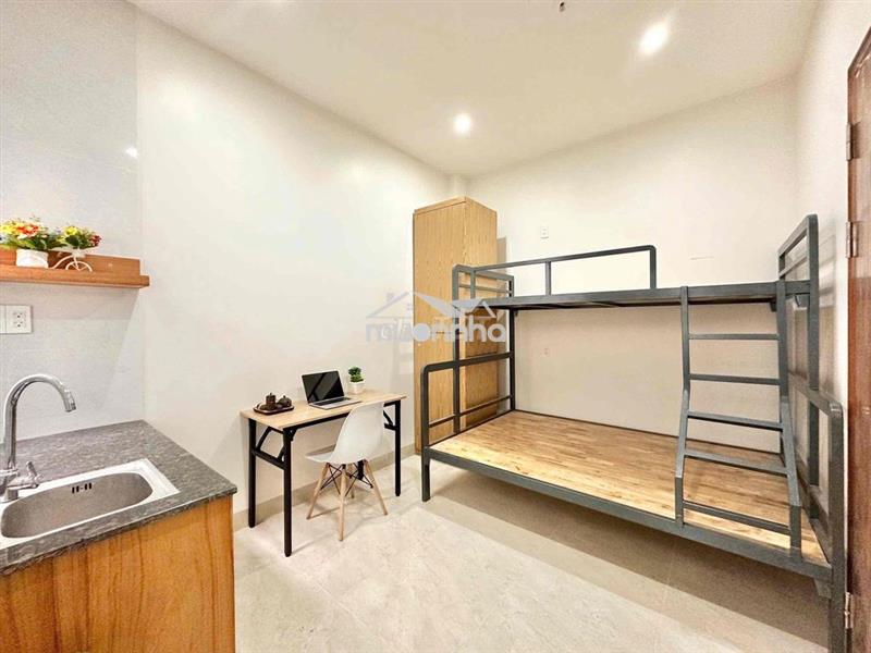 Cho thuê căn hộ giường tầng full nội thất tại vườn lài an phú dông q12