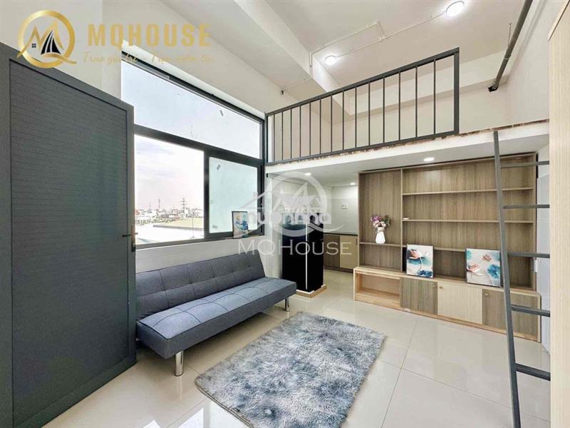 Căn hộ duplex full nội thất, gác cao 1m8, ở được 3-4 bạn📍ueh, vhu, hbu