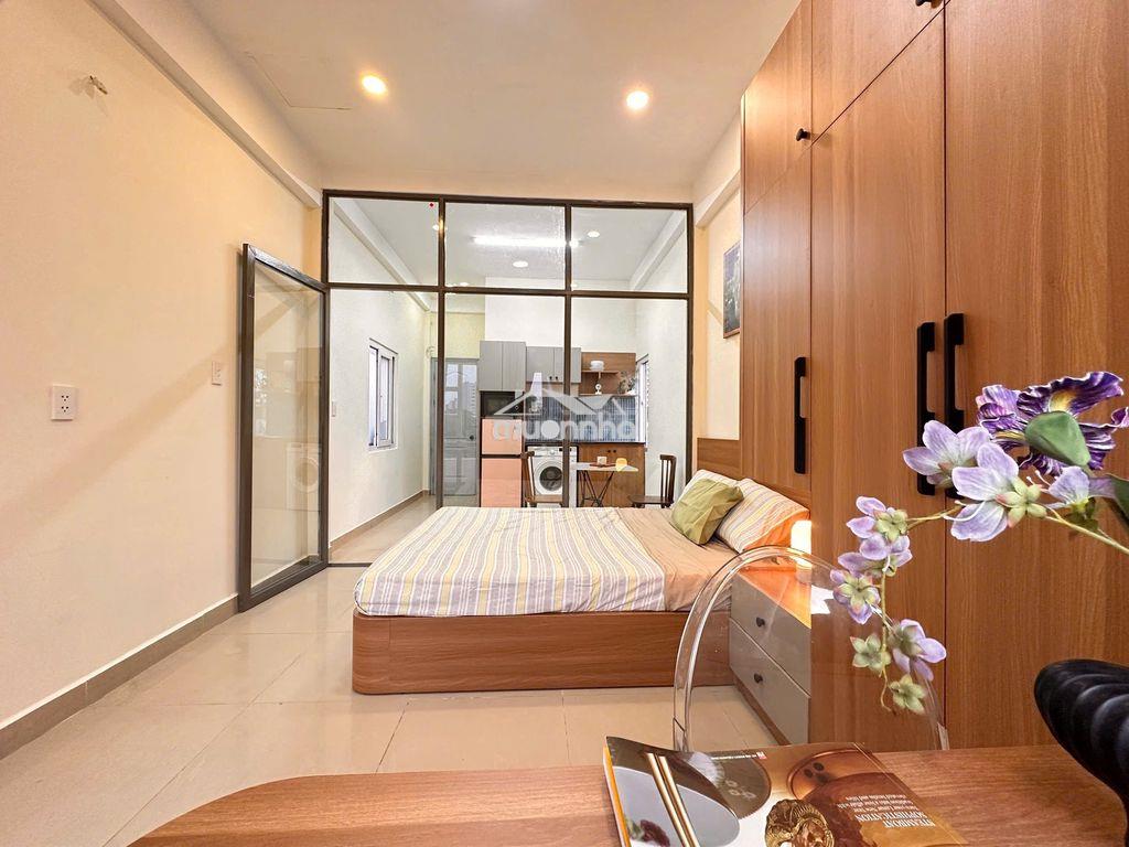 Mới - phòng tách bếp rộng rãi ngay xvnt + máy giặt riêng rộng 35m2  - 3