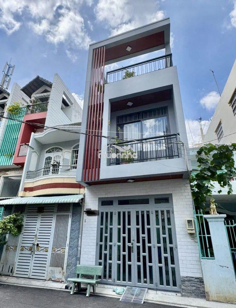 Nhà mới nguyễn cửu đàm, p.tsn, 4.5x20m_đúc 3.5 tấm mới, 4pn, 4wc, s.th