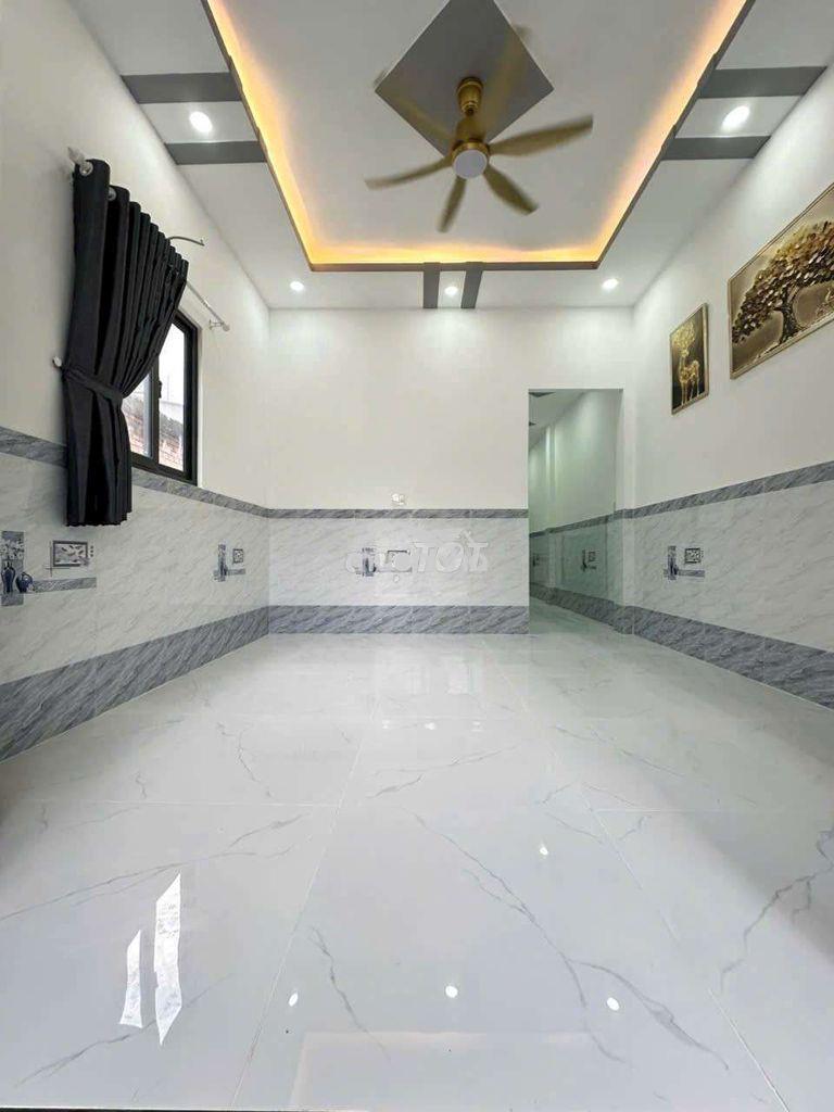 Nhà mới 4m×18m.🌹.nhà đi gò vấp tầm 5.phút