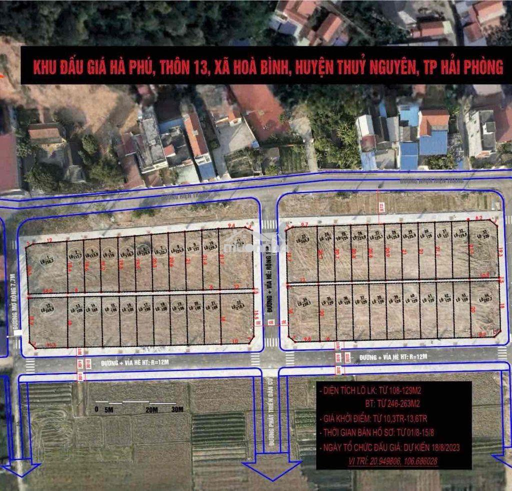 Bán đât phường hoà bình - 3