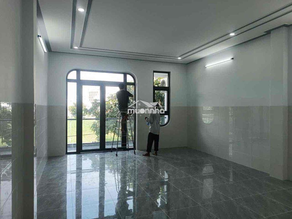 Cho thuê nhà trệt 3 lầu full máy lạnh khu dân cư hồng loan - 2