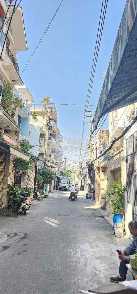 Quận 6 - hẻm thông xe tải tránh - hồng bàng - 6 x 14 - sổ hồng riêng