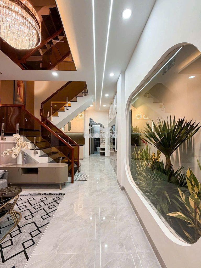 Nhà mới đặng nguyên cẩn, 48m2, 3 tầng, 5 phòng, hẻm 5m kế chợ phú lâm - 4