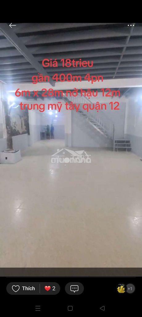Cho thuê nhà nguyên căn , p.trung mỹ tây quận 12 