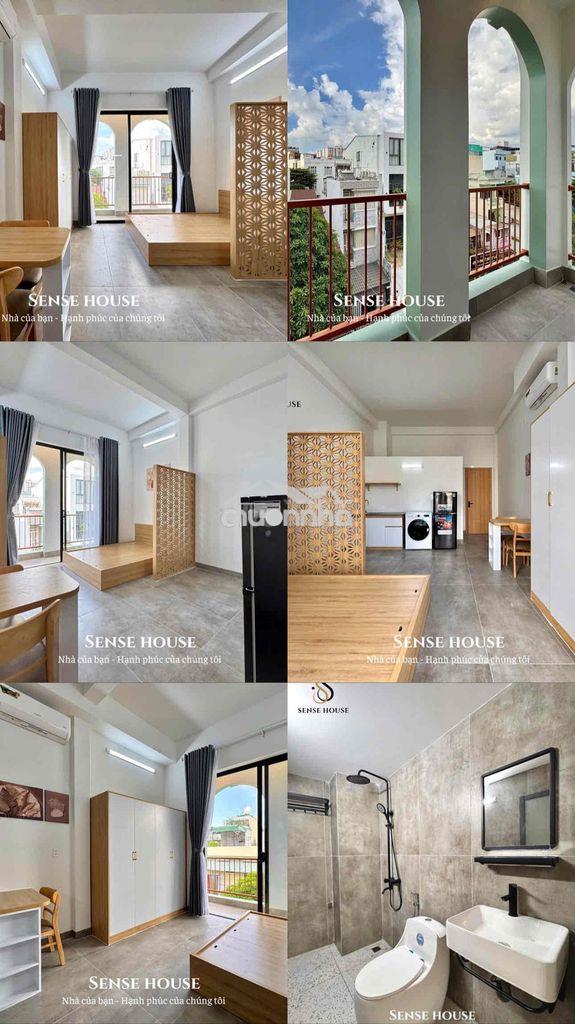 Chdv 1pn/studio/duplex ban công full nội thất ngay bốn xã đầm sen aeon - 2