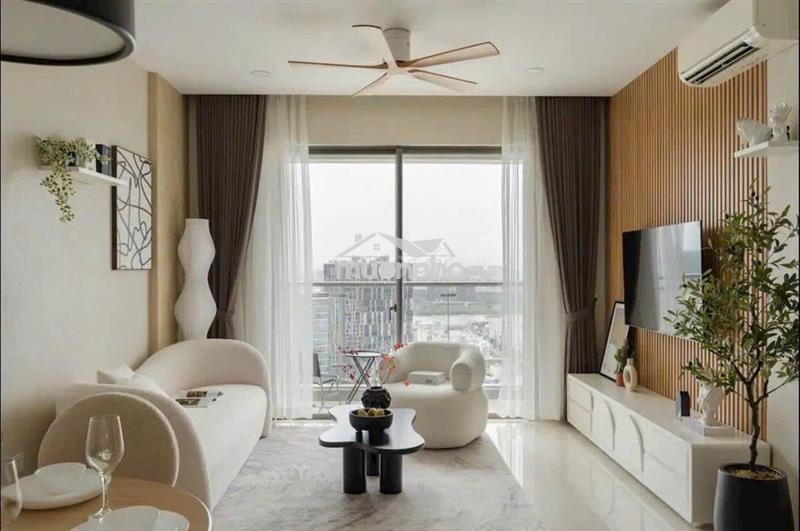 Cho thuê masteri millennium 2pn2wc full nội thất giá 18tr; dt:74m2