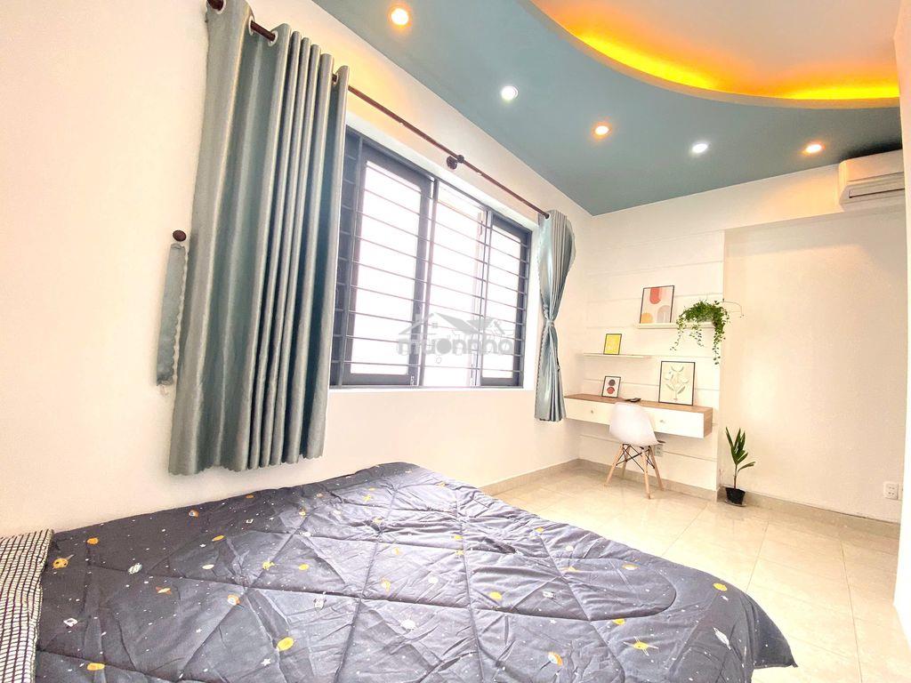 Cho thuê chdv bình thanh 1pn,  full nội, cửa sổ, 30m2, 9tr - 3