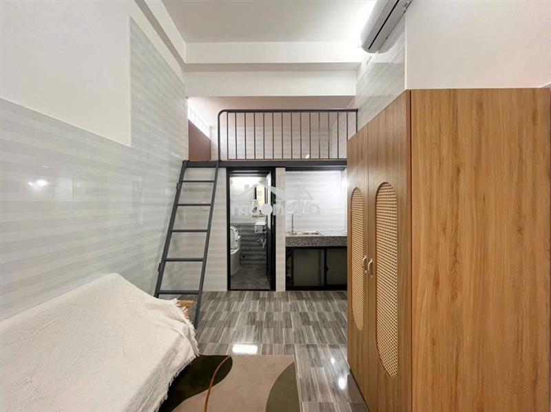Duplex ngay emart phan huy ích - gác cao bancol thoáng mát
