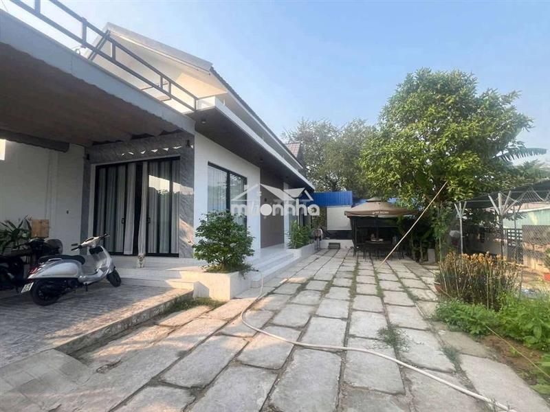 Nhà hoàn công mặt tiền nhựa 1/bến than sân vườn thoáng mát