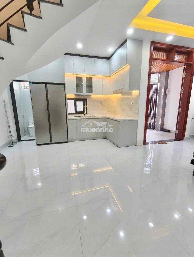Nhà 1 trệt 3 lầu 6pn 50m2 hẻm xe hơi nguyễn thị thập quận 7 - 3