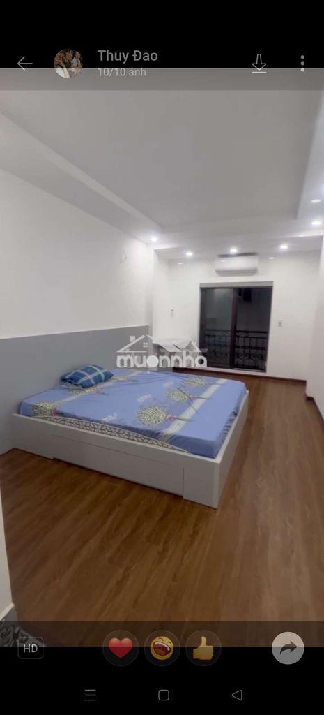Cho thuê  nhõ 354 trường chính căn hộ 1pn kép kín tầng 4 - 3