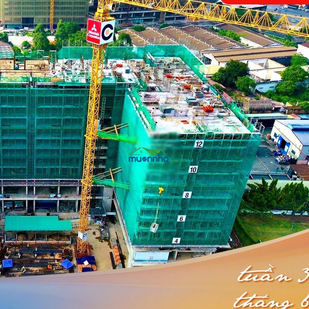 Căn 2pn 2wc dt 65,5m2 giá tốt, view đn mát mẻ. pql 5k/m2. tt 15% ký hđmb. lh 0938 656 ***