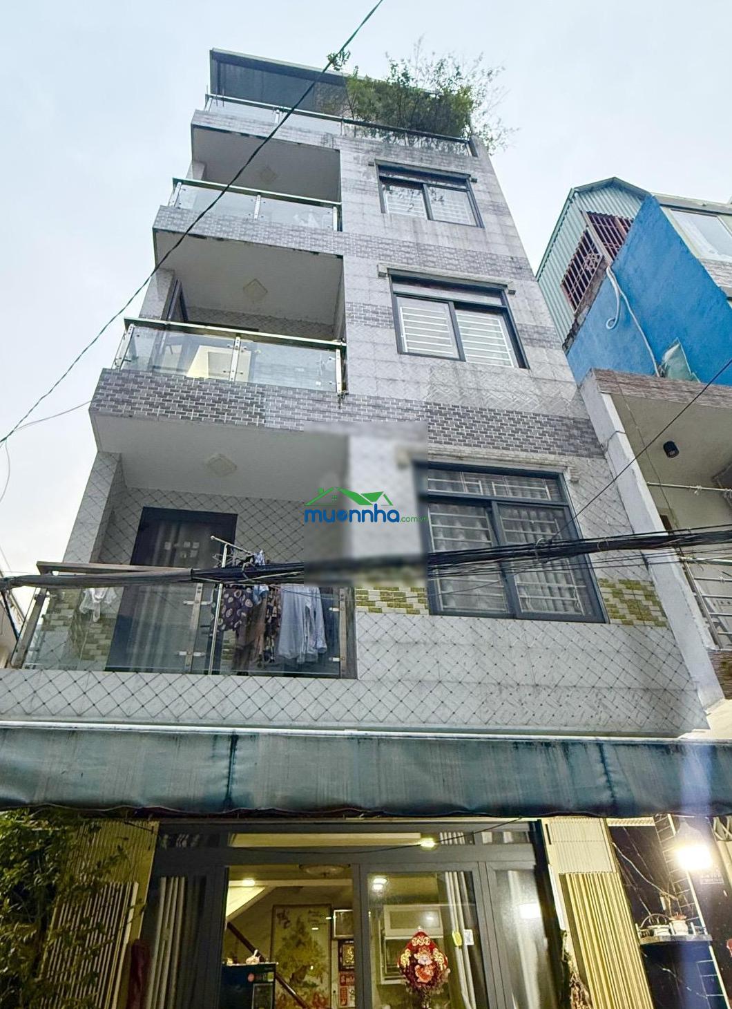 Chỉ hơn 5 tỷ xíu lý thường kiệt quận 10, hẻm 7m, 5 tầng 3pn - 2