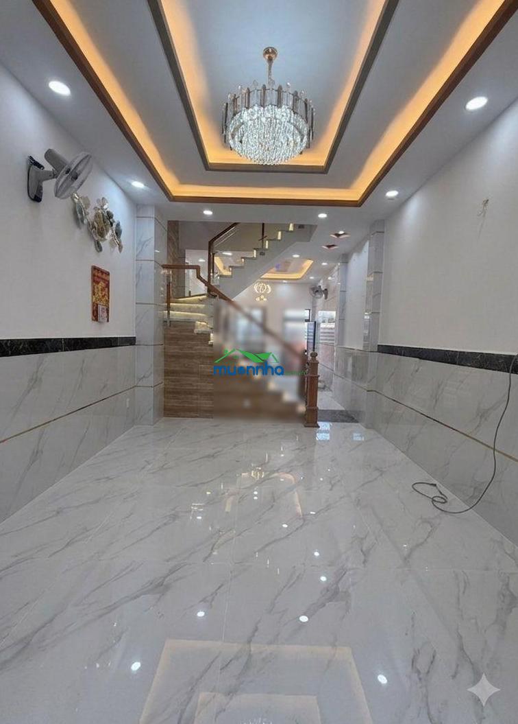 Nhà lê văn quới - 4 xã (4x14m) hẻm xe hơi - shr hoàn công đủ sách vali vô ở ngay, 6.9 tỷ, 091839497 - 4