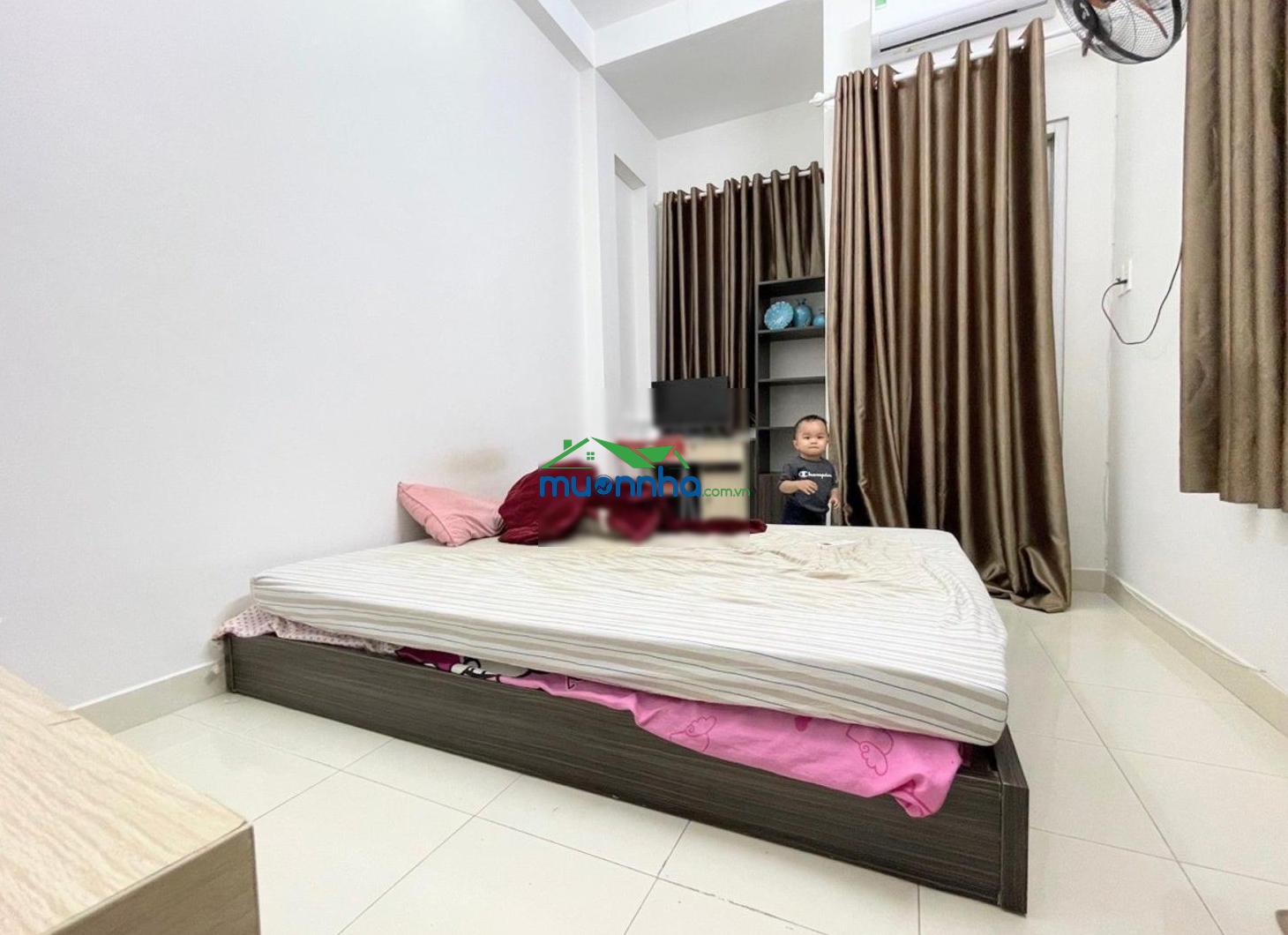 Gần công viên làng hoa, nhà 4 tầng 4pn, hẻm 1 trục thẳng tắp, chỉ 5tỷ4 tl - 3
