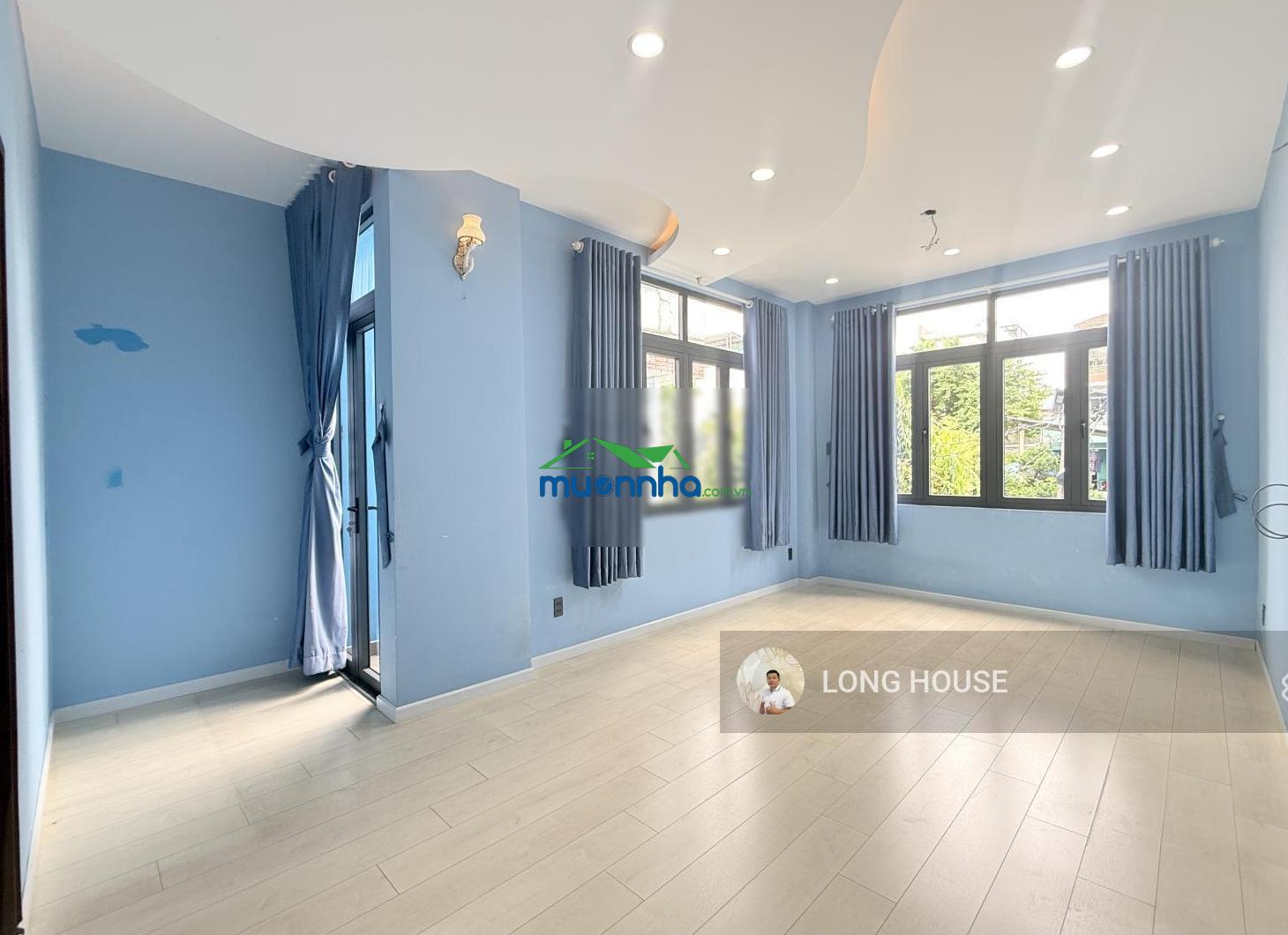Nhà 4 tầng cách 1 căn ra mặt tiền lê quang định - hẻm trước nhà 4m, sổ nở hậu tài lộc - 3