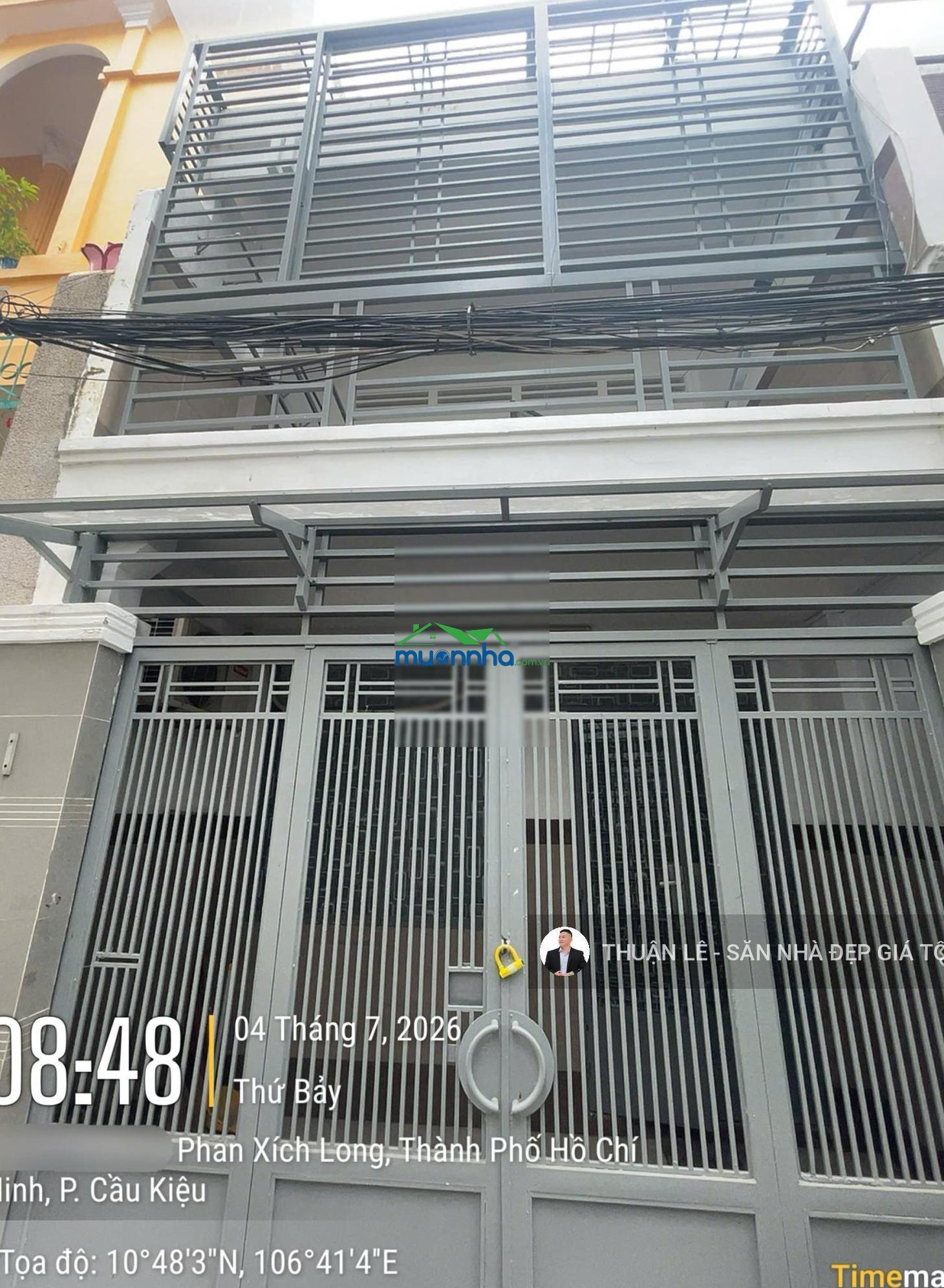 Bán nhà hẻm 450 phan xích long - phú nhuận (4,1m x 10m, cn 41m2) nhà mới, đẹp 2 tầng vào ở ngay