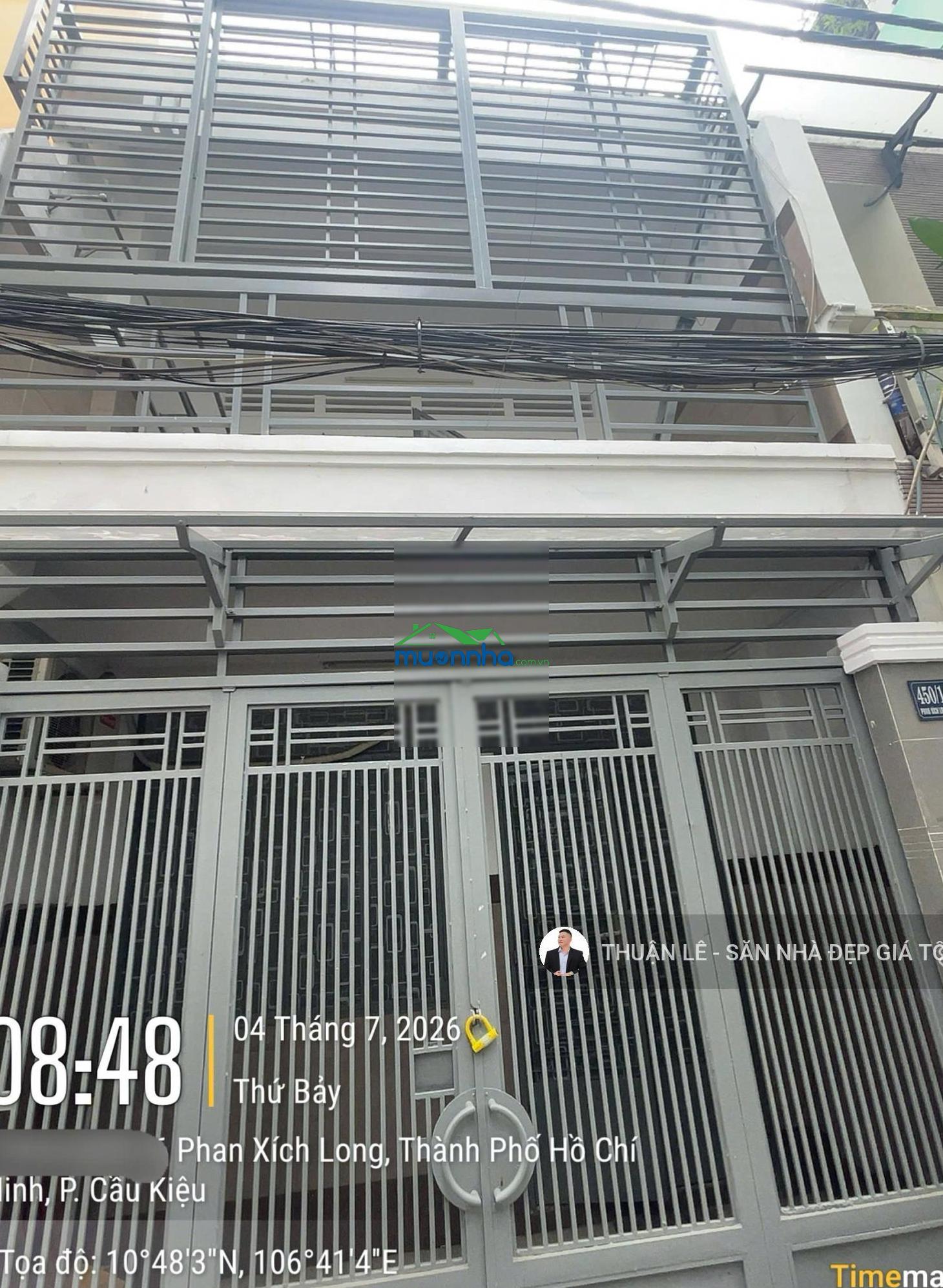 Bán nhà hẻm 450 phan xích long - phú nhuận (4,1m x 10m, cn 41m2) nhà mới, đẹp 2 tầng vào ở ngay - 4