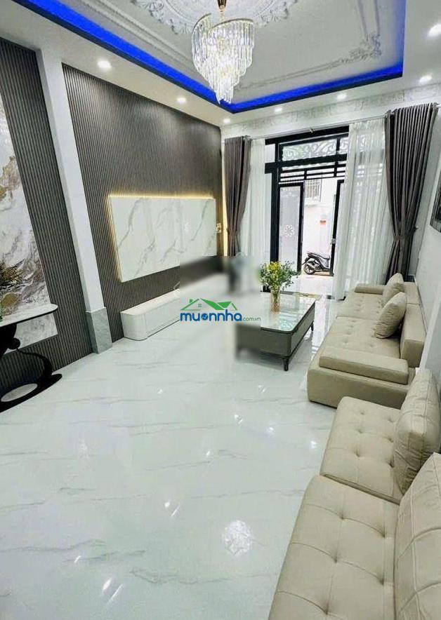 Quận 7, nhà 2 tầng ,dt 60m2 m2, ngang 4m, 10m ra hẻm xe hơi -4pn - lý phục man thông 458 htp - 2