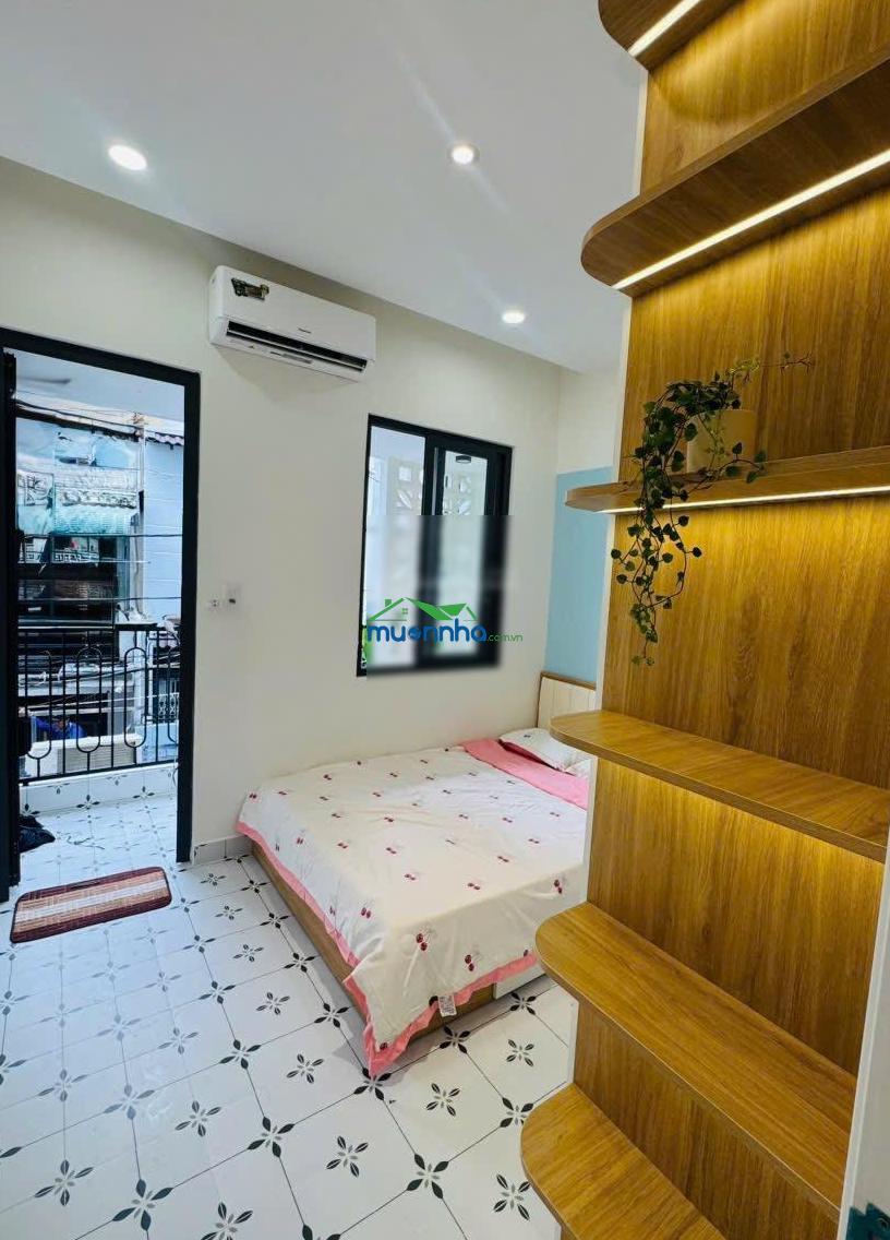 Bán gấp nhà hẻm xe hơi tại phan văn trị, 6,3 tỷ, 44m2, 3pn, 2wc, pháp lý đầy đủ, tặng nội thất