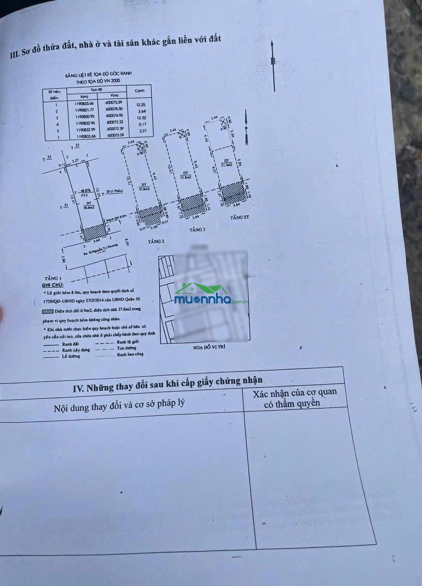 Hxh sát mt nguyễn tri phương, 37m²(3.65x13m) 4 tầng 7pn chỉ 9,9 tỷ - 3