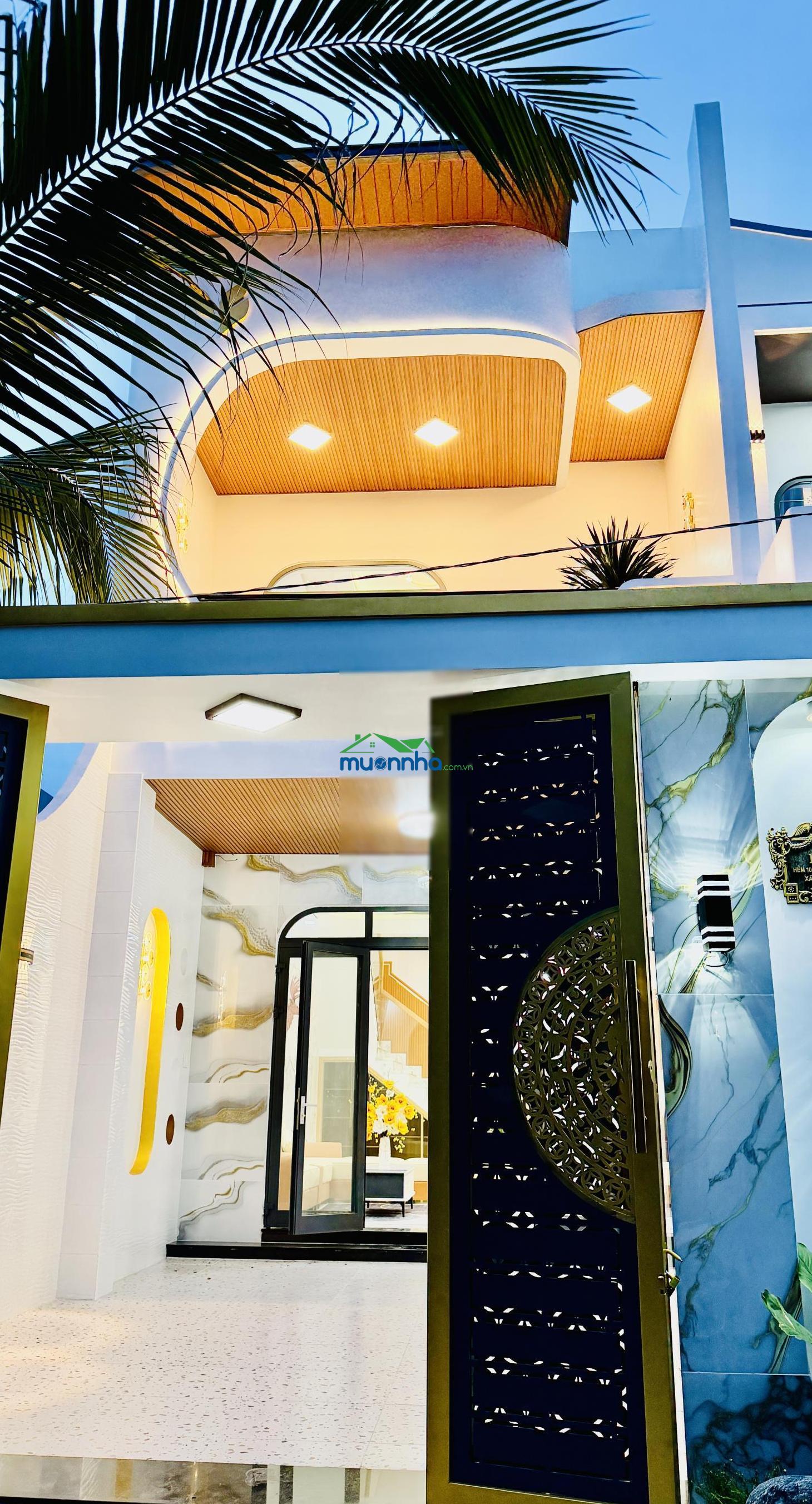 Chủ cần bán nhanh căn nhà đẹp khu vực chợ nông sản hóc môn 5x23m xinh xắn - 2