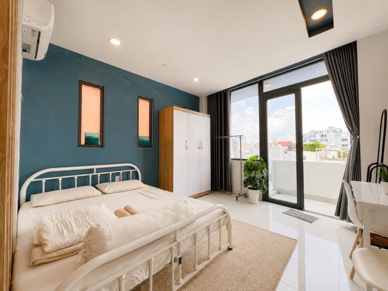 Khai trương căn hộ 40m2 ngay nguyễn gia trí - full nội thất -ban công lớn- trung tâm bình thạnh - thuận tiện đi các quận 1 quận 2 phú nhuận - 3