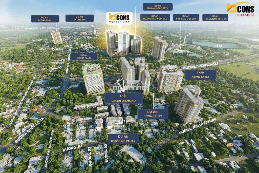 Sở hữu ngay căn hộ tại dự án bcons center city chỉ với 2.6 tỷ - 4